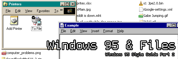 Windows 95 & Files
