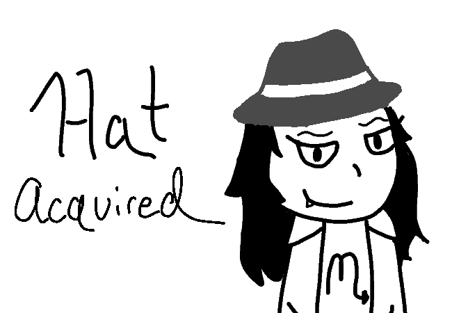 Vizka, smugly having acquired a hat