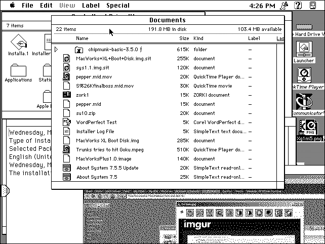 MultiFinder madness on System 7