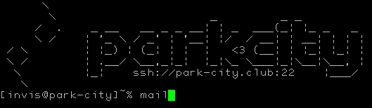 Park City's server over SSH