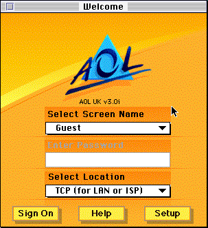 Login Screen. Very Vaporwave-style aesthetics.